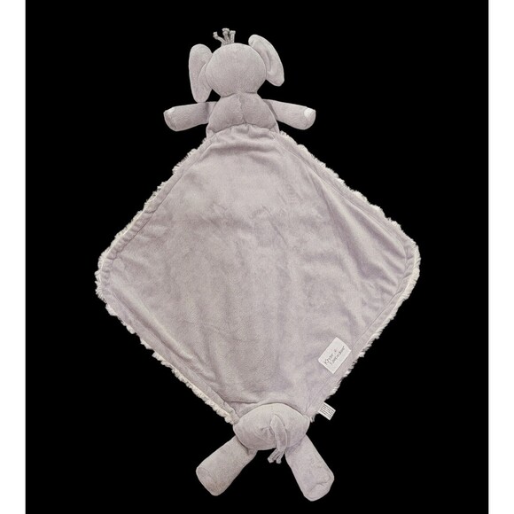 Kinder Keepsakes Elephant Plush Lovey 30" Gray Large Security Baby Blanket 2015 - Picture 3 of 9